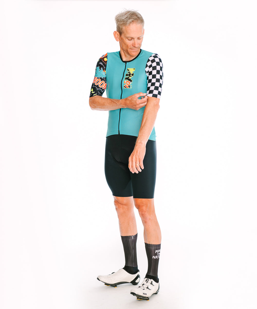 CARTOON Cycling Jersey for Men MYN Sport