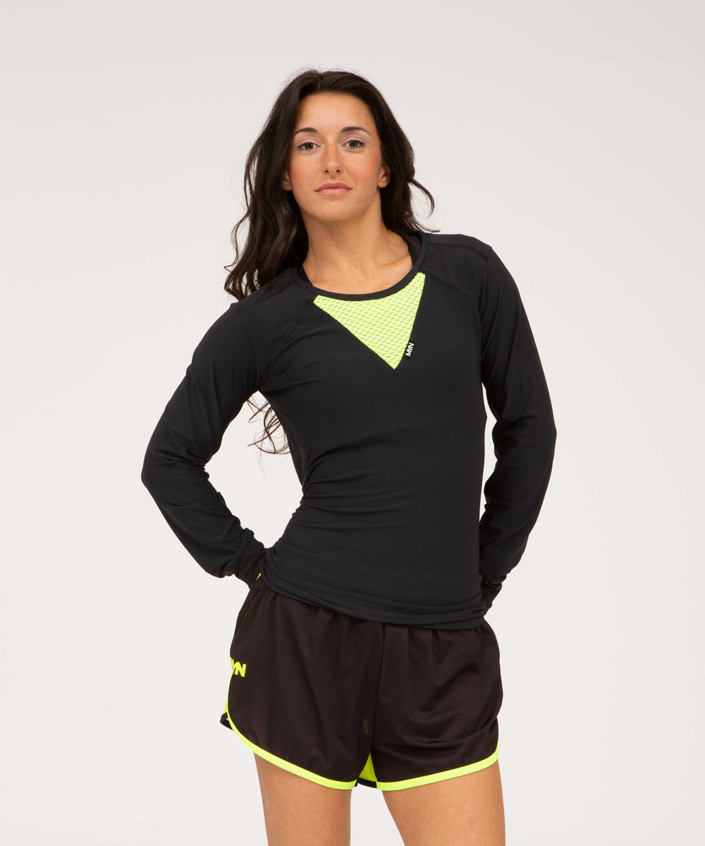 Buy yunfu Women Yoga Bra Sports Ribbed V Neck Workout Jogging Wirefree  Casual Vest Light Purple Large at